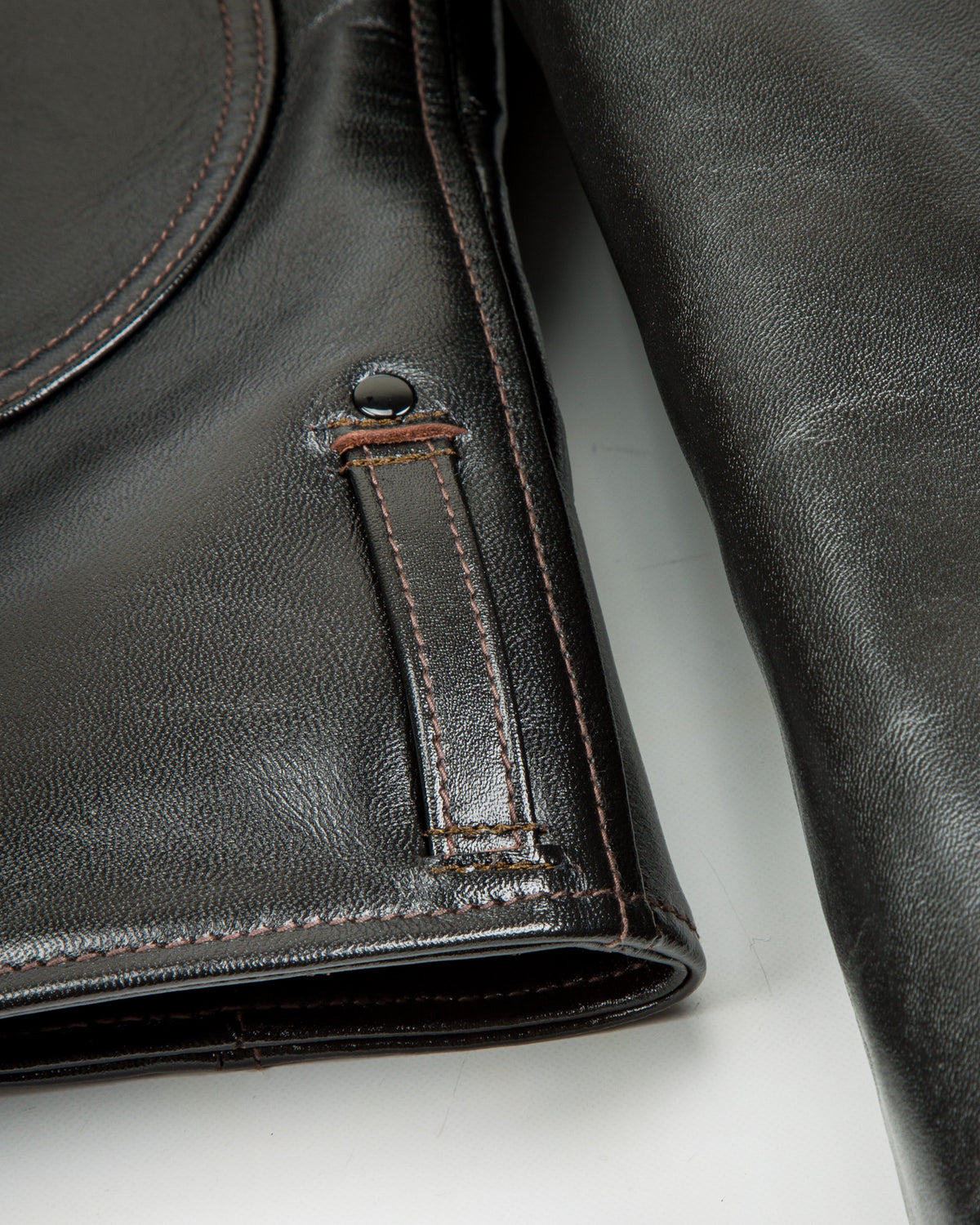 Y'2 Leather Vintage Horse D-Pocket Double Riders Jacket (HR-55) - Black - Standard & Strange