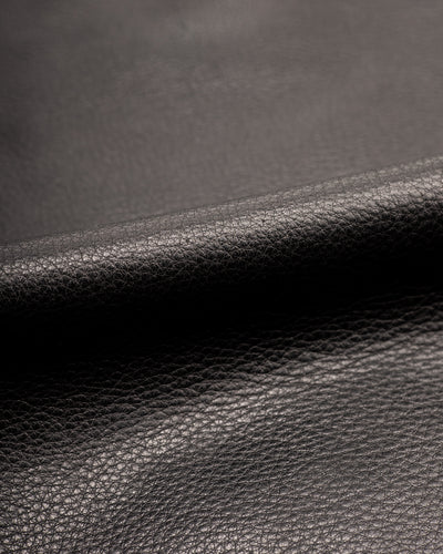 Y'2 Leather Steer Oil Western Shirt - Black (SS-13) - Standard & Strange