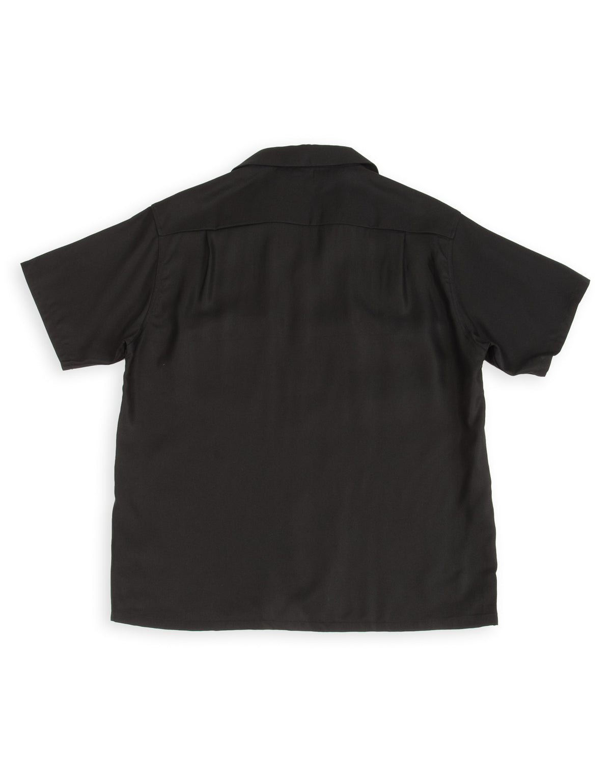 Attractions Flap Pocket Rayon S/S Shirt - Black - Standard & Strange