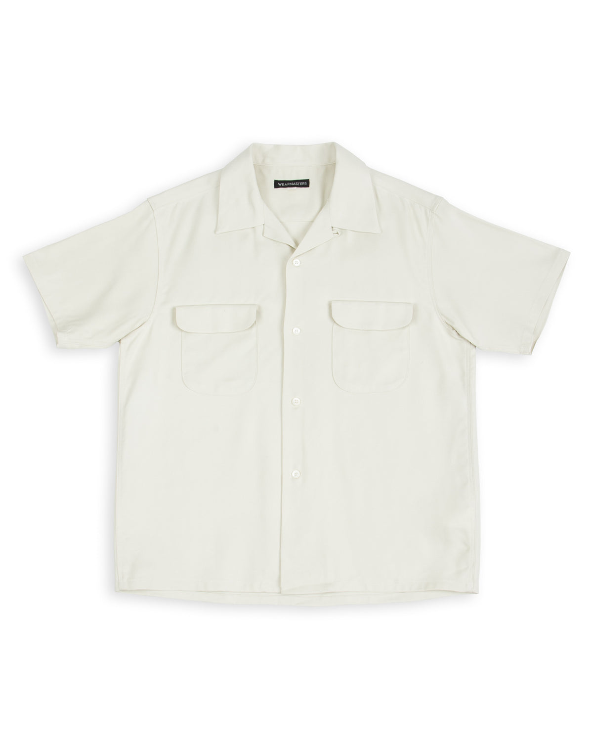 Attractions Flap Pocket Rayon S/S Shirt - Natural - Standard & Strange