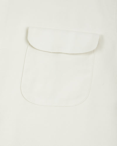 Attractions Flap Pocket Rayon S/S Shirt - Natural - Standard & Strange