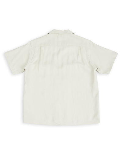 Attractions Flap Pocket Rayon S/S Shirt - Natural - Standard & Strange
