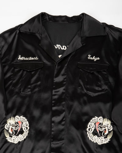 Attractions Lot.873 Souvenir Rayon Jacket - Black - Standard & Strange