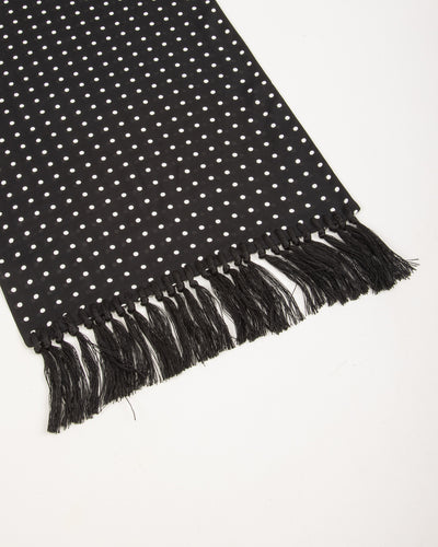 Attractions Wearmasters Rayon Scarf - Black Dot - Standard & Strange