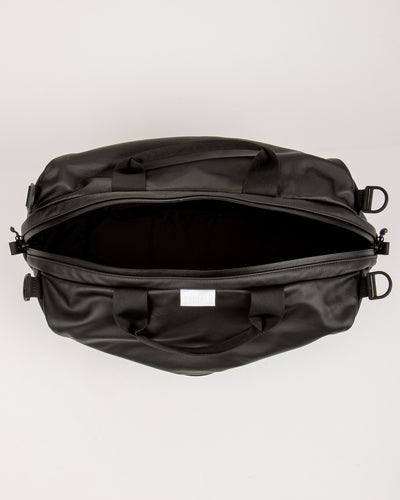 Bagjack TRVL Bull Leather Duffle - Black Small - Standard & Strange