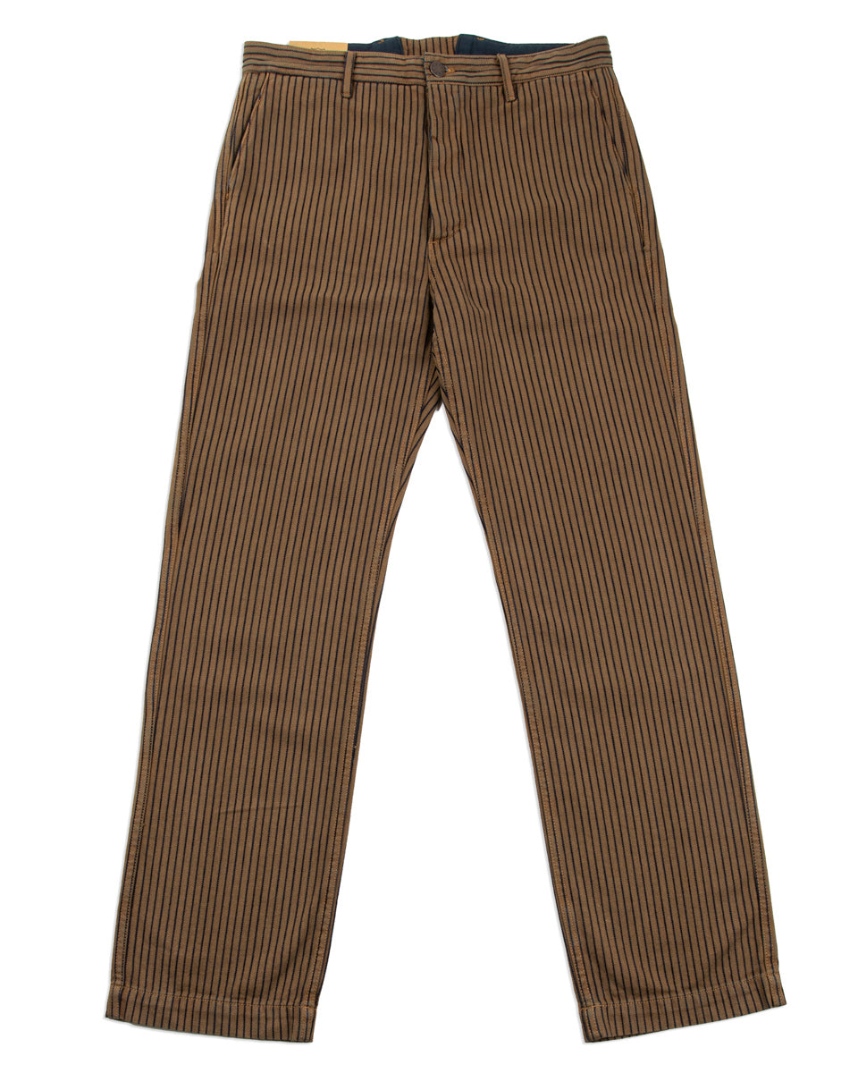 Freenote Western Pant - Brown Herringbone Dobby - Standard & Strange