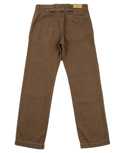 Freenote Western Pant - Brown Herringbone Dobby - Standard & Strange