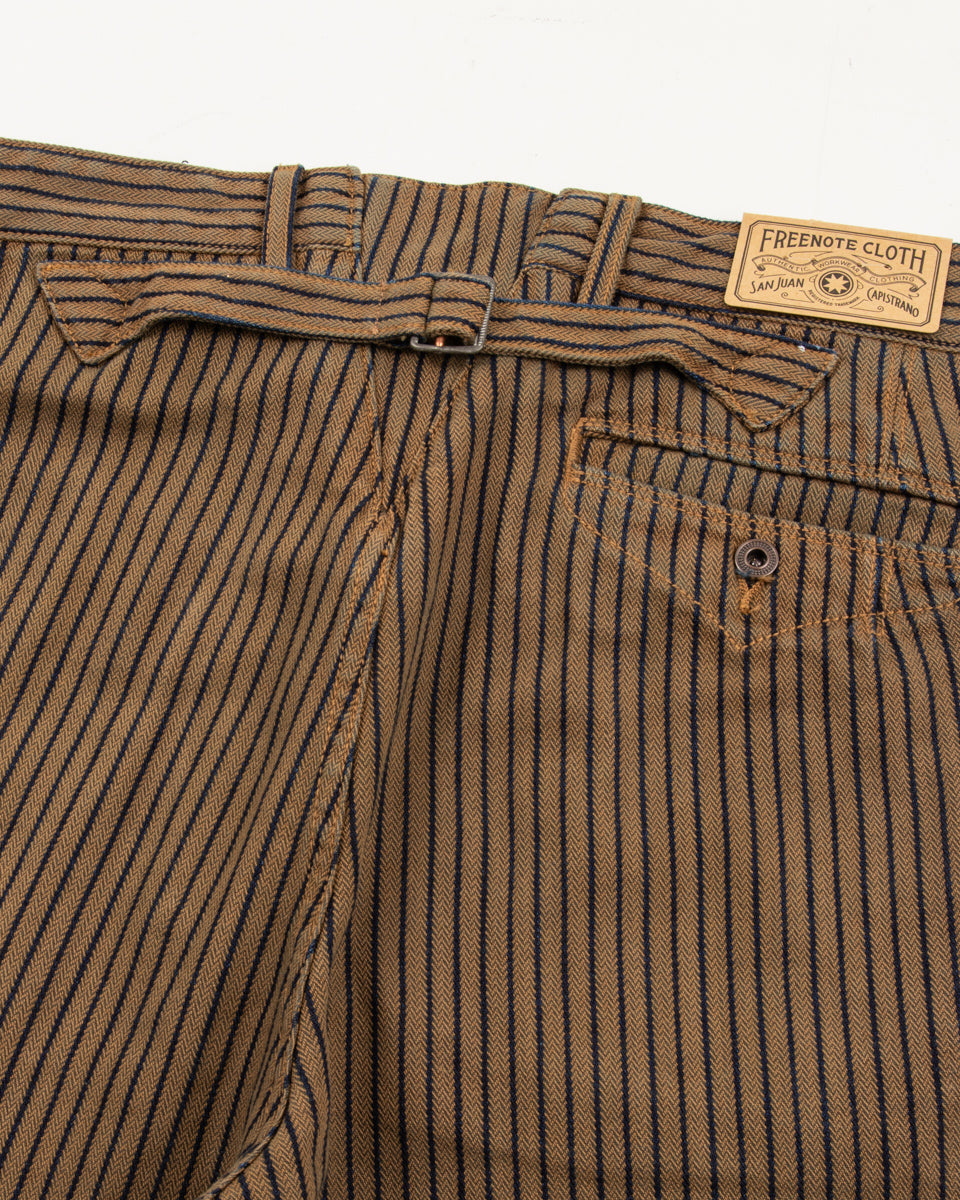 Freenote Western Pant - Brown Herringbone Dobby - Standard & Strange