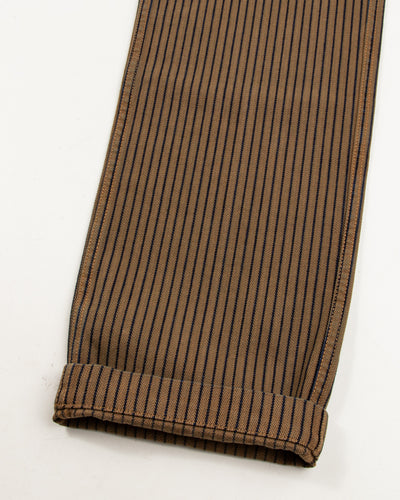 Freenote Western Pant - Brown Herringbone Dobby - Standard & Strange