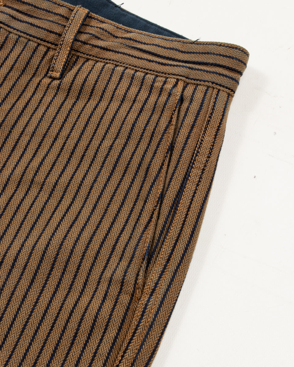 Freenote Western Pant - Brown Herringbone Dobby - Standard & Strange