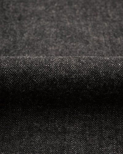 Fullcount 0107BK - Womens' Wide Straight "Monroe" - Black Denim - Standard & Strange