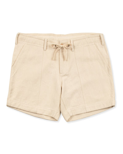 Indi + Ash Obelisk Short - Natural Handwoven Denim - Standard & Strange