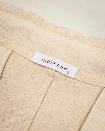 Indi + Ash Obelisk Short - Natural Handwoven Denim - Standard & Strange