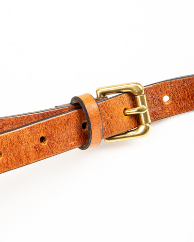 Indigofera Blanket Carrier - Brown with Brass - Standard & Strange
