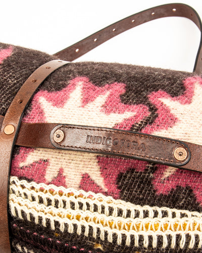 Indigofera Blanket Carrier - Dark Brown with Brass - Standard & Strange