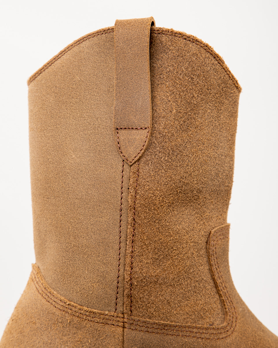 John Lofgren Duke Roper Boots - Natural CXL Roughout - Standard & Strange