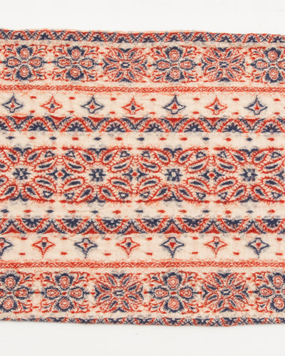 Kapital Fulling Wool HAPPY Scarf Colorful BIG-MAMA BANDANA - Ecru - Standard & Strange