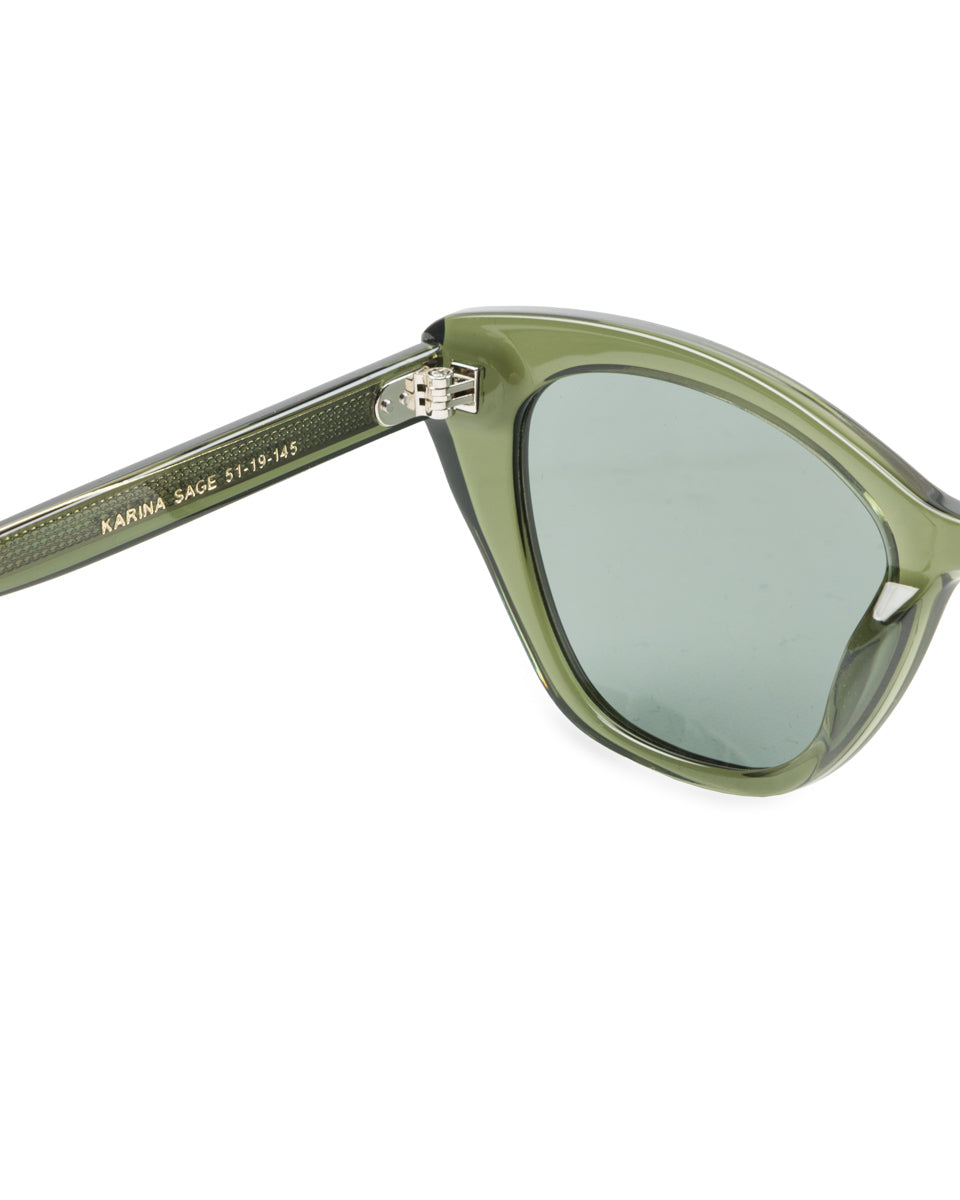 Lowercase Eyewear Karina Sunglass - Sage - Standard & Strange