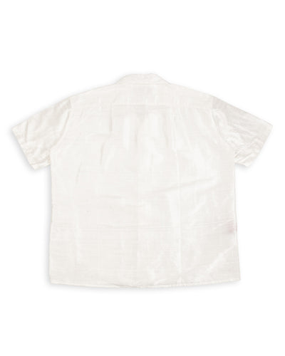 Monitaly 50's Milano Shirt - White Dupion Silk - Standard & Strange