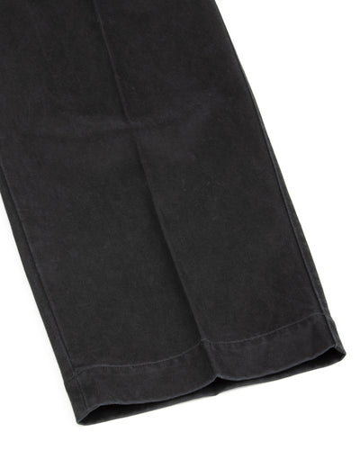 MotivMfg Bund Trousers - Black Super Cotton Sateen - Standard & Strange
