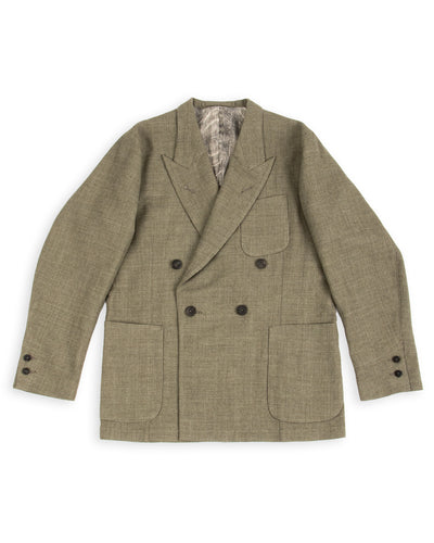MotivMfg Trio Jacket - Sage Micro Check Suiting - Standard & Strange