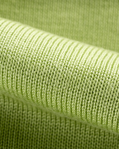 Olde H & Daughter Silk Plain Stitch V Neck Cardigan - Pistachio 10 - Standard & Strange