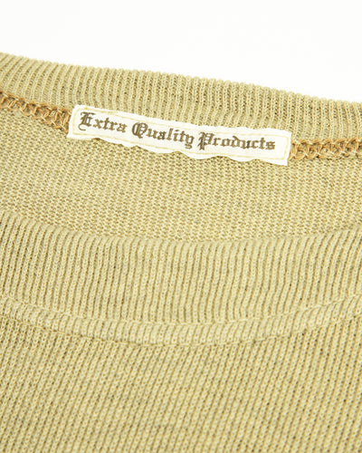 Olde Homesteader Extra Cotton Jersey Crewneck L/S - Olive - Standard & Strange