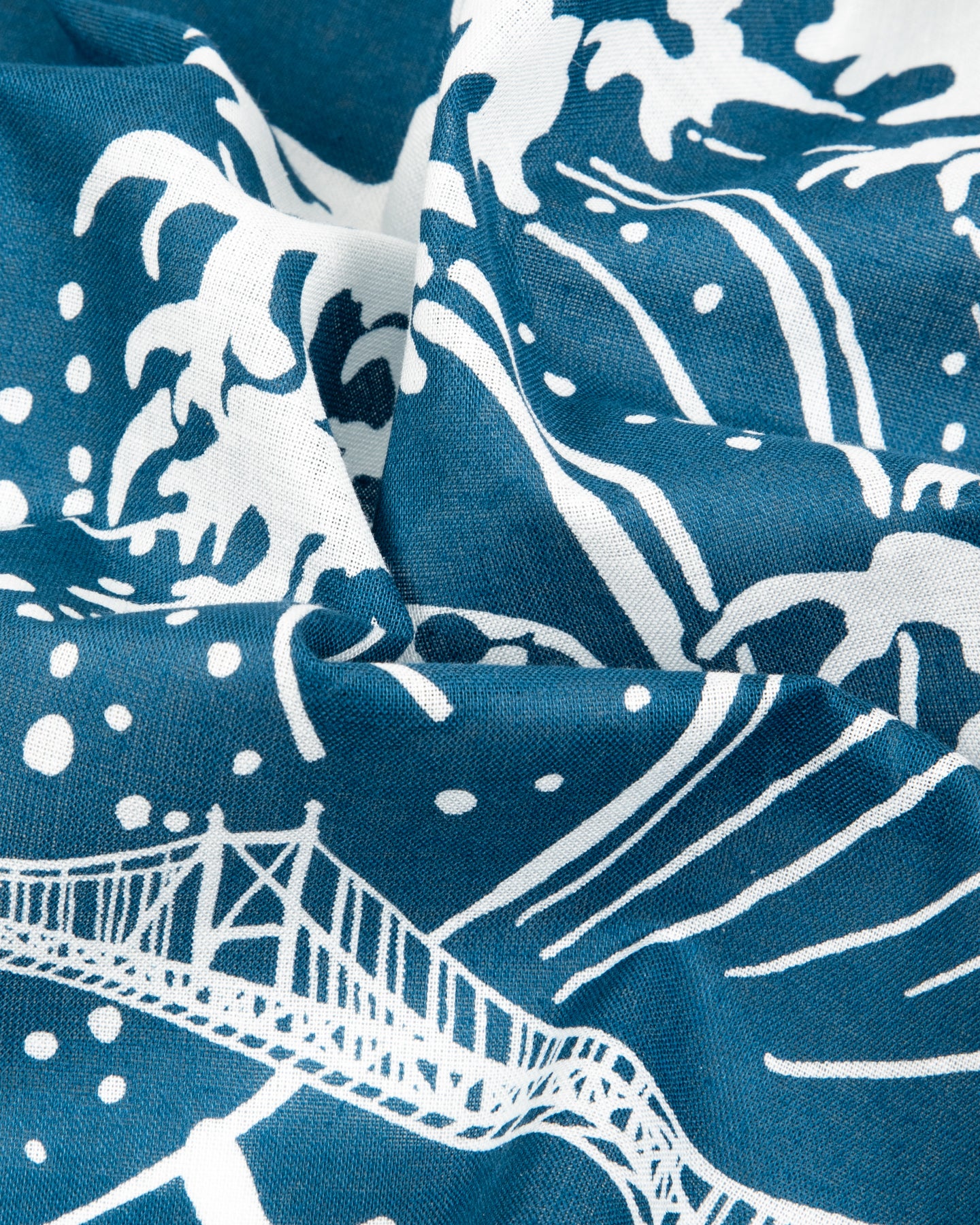 Omoto Denim Reveal Kojima Bandanna - Blue - Standard & Strange