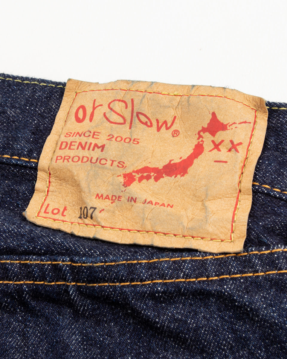 OrSlow 107 Ivy Fit Denim - One Wash - Standard & Strange