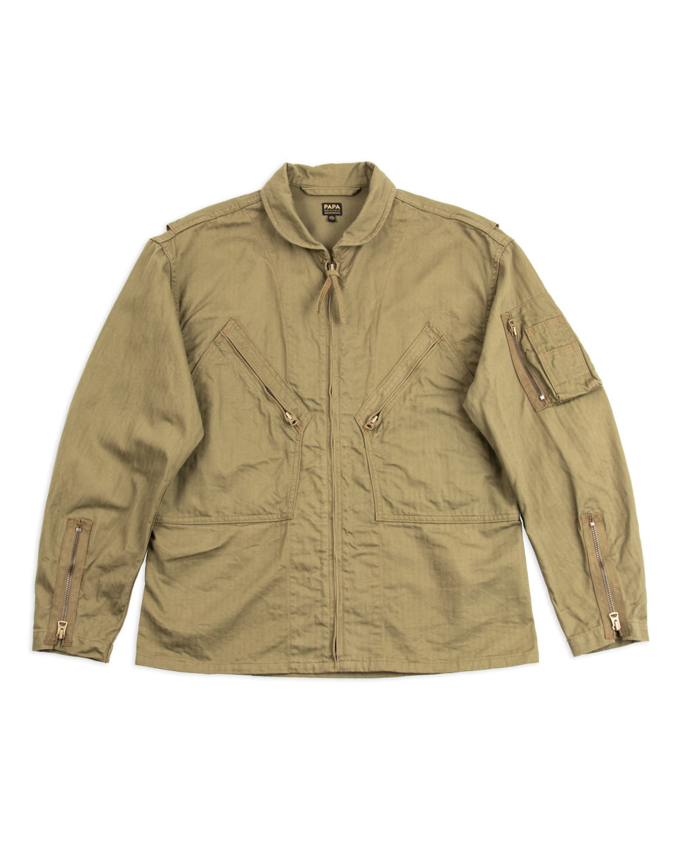 Papa Nui Atoll Flyers Jacket - HBT - Standard & Strange