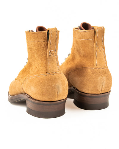 Rolling Dub Trio Griffin Plain Toe Boots - Beige Suede - Standard & Strange