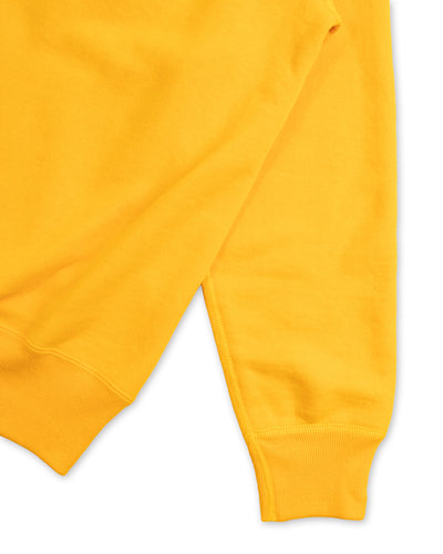 The Real McCoy's 9oz Loopwheel Pullover Hoodie - Yellow - Standard & Strange