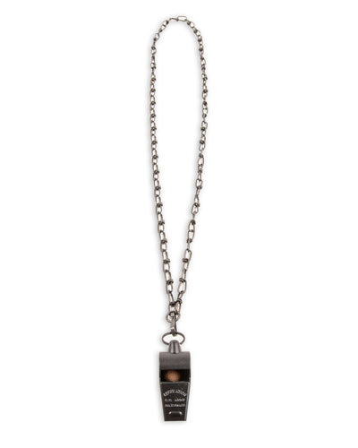 The Real McCoy's Aviator Whistle - Black Paint - Standard & Strange