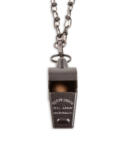 The Real McCoy's Aviator Whistle - Black Paint - Standard & Strange