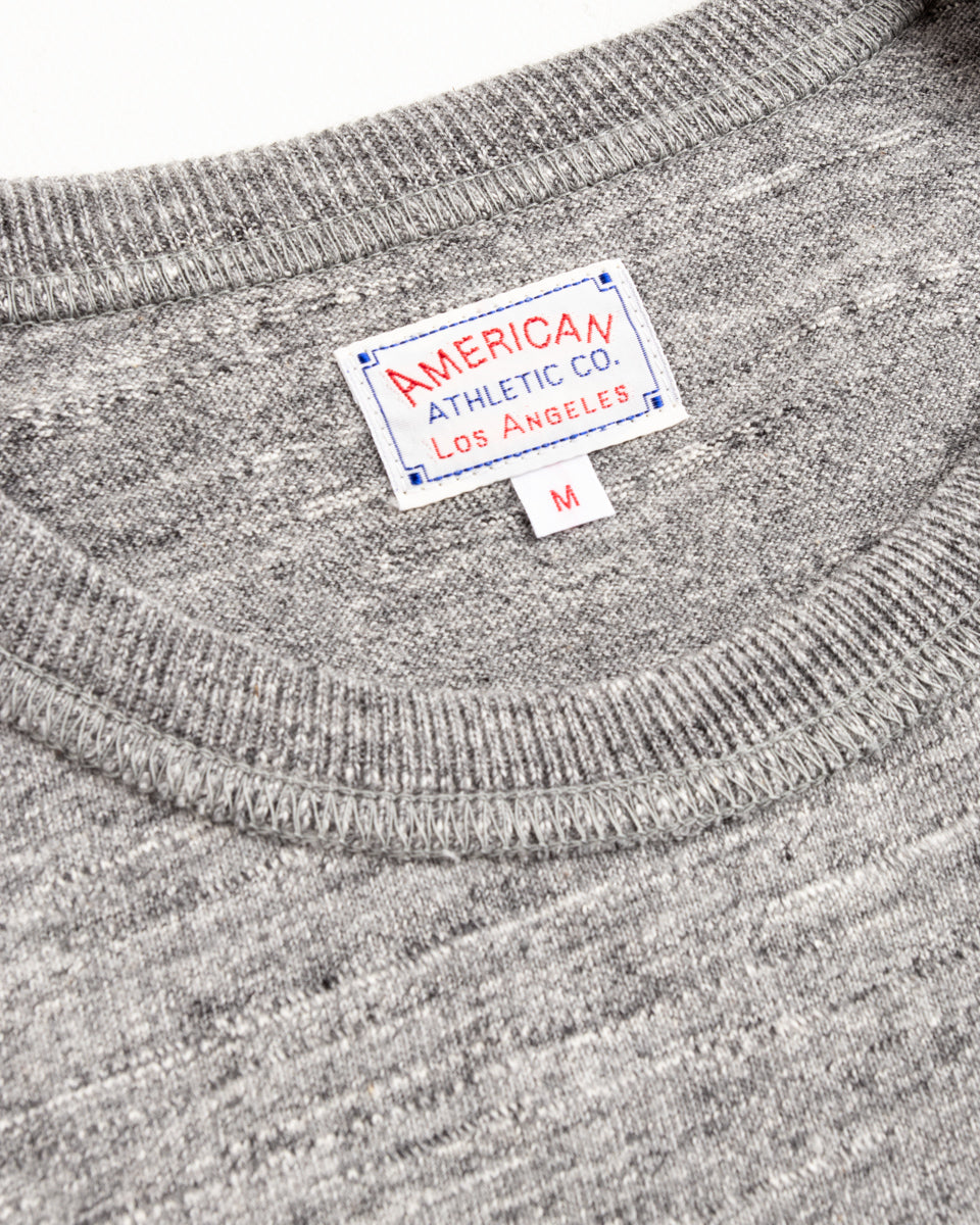 The Real McCoy's Loopwheeled Athletic Tee - Gray - Standard & Strange