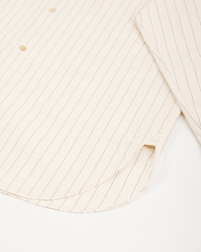 Senui Inside Pockets Shirt - Bed Linen Stripe - Standard & Strange