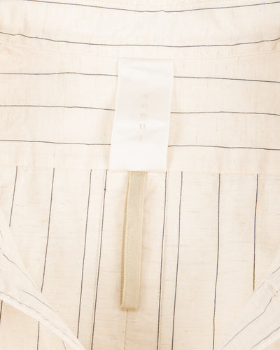 Senui Inside Pockets Shirt - Bed Linen Stripe - Standard & Strange