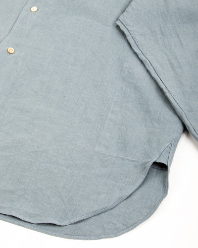 Senui Inside Pockets Shirt - Ice Washer Dry Linen - Standard & Strange