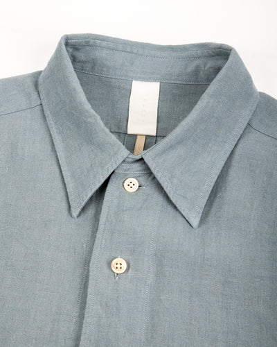 Senui Inside Pockets Shirt - Ice Washer Dry Linen - Standard & Strange