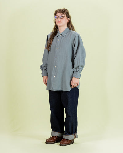 Senui Inside Pockets Shirt - Ice Washer Dry Linen - Standard & Strange