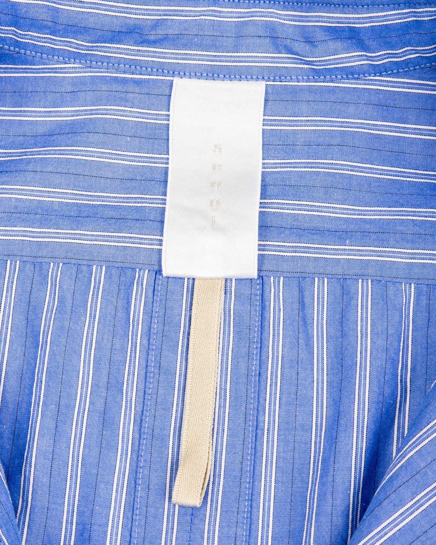 Senui Sally Side Slit Shirt - Blue 38/OS - Standard & Strange