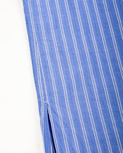 Senui Sally Side Slit Shirt - Blue 38/OS - Standard & Strange