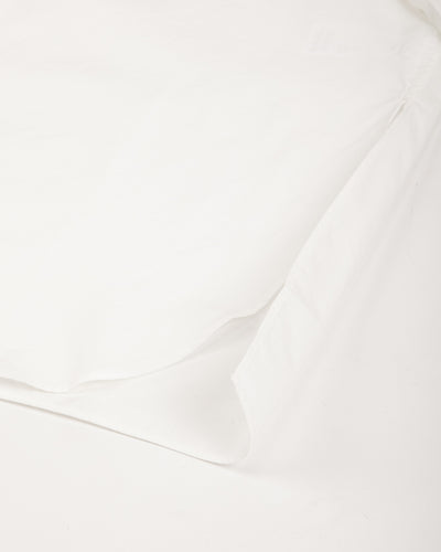 Senui Sally Side Slit Shirt - White Heavy Poplin 38/OS - Standard & Strange