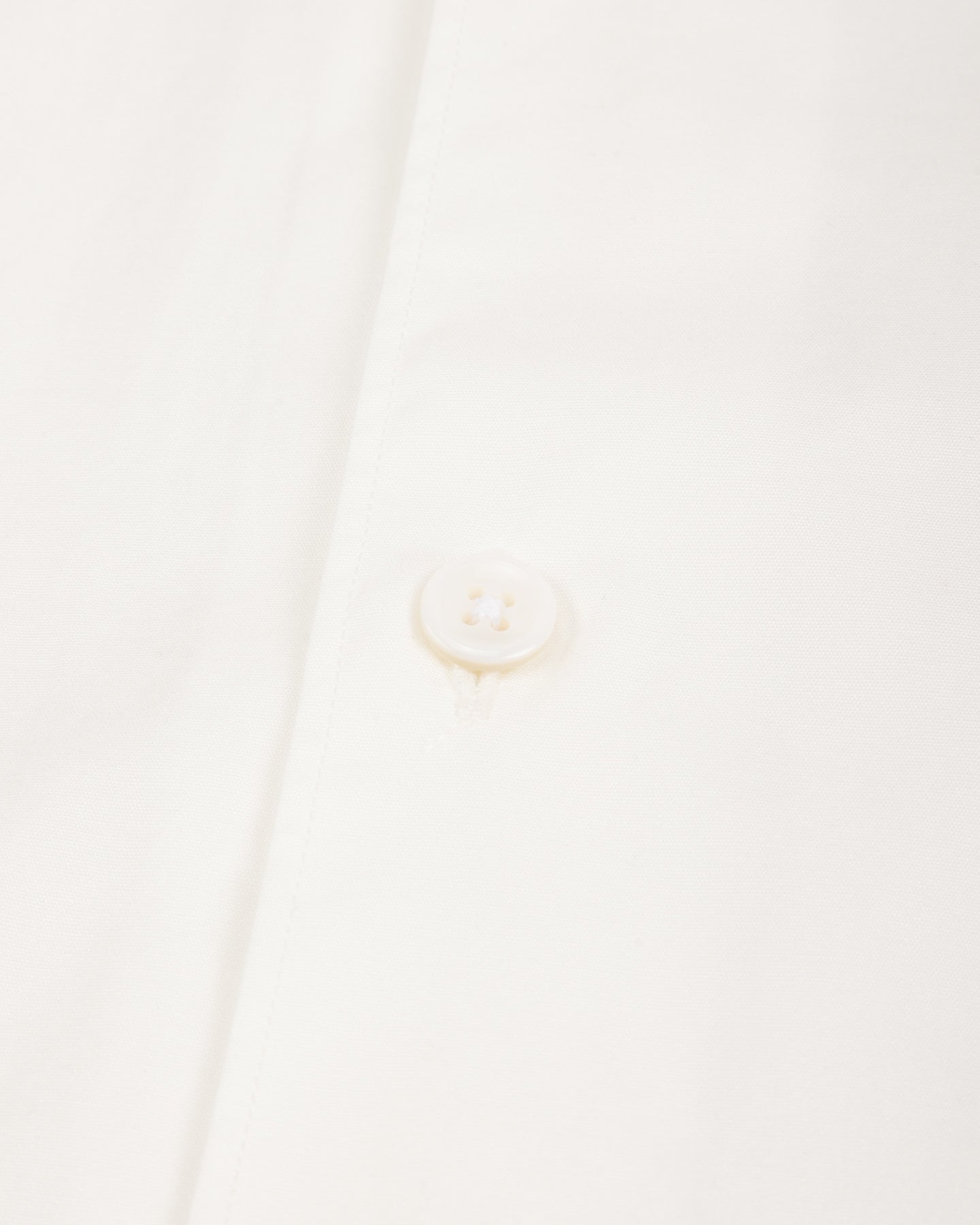 Senui Sally Side Slit Shirt - White Heavy Poplin 38/OS - Standard & Strange