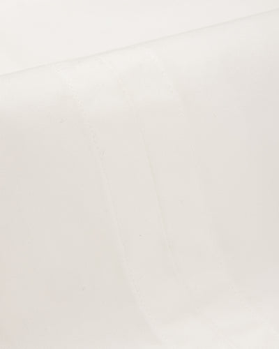Senui Sally Side Slit Shirt - White Heavy Poplin 38/OS - Standard & Strange