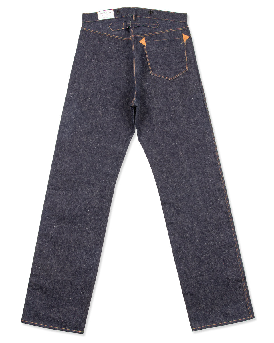 Warehouse 1874 3-Pocket Heavy Leather Bound Overall - Indigo - Standard & Strange