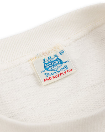 John Gluckow Arm in the Pocket T-Shirt - Off-White - Standard & Strange