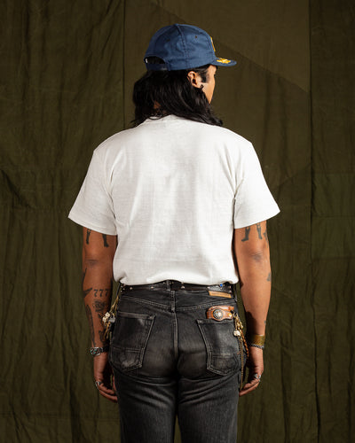 John Gluckow Arm in the Pocket T-Shirt - Off-White - Standard & Strange