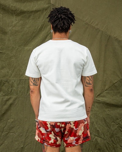 Wonder Looper Double Heavyweight Crewneck T-shirt - White - Standard & Strange
