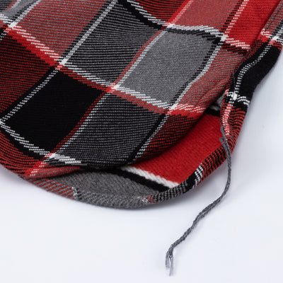 The Real McCoy's 8HU Napped Flannel Shirt / Tongass Plaid - Red - Standard & Strange